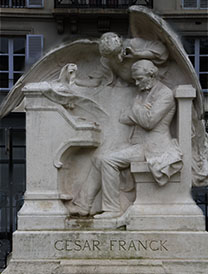  Monumento de César Franck en Paris 